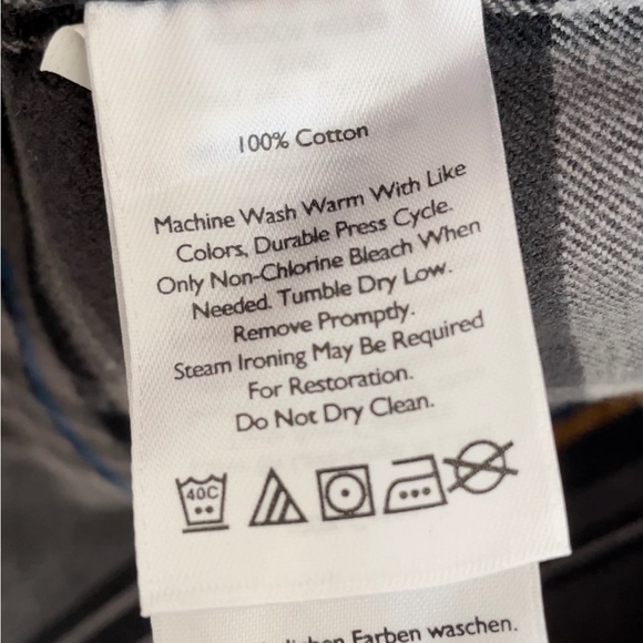 Eddie Bauer Shirt Men’s Classic Fit Long Sleeve Button Up Flannel Size L - Picture 11 of 13